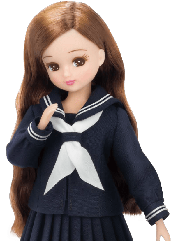 リカちゃん × 富士ヨット学生服